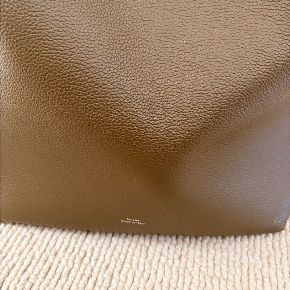 TOTEME Taupe Leather Tote Bag - Women - Picture 6 of 10